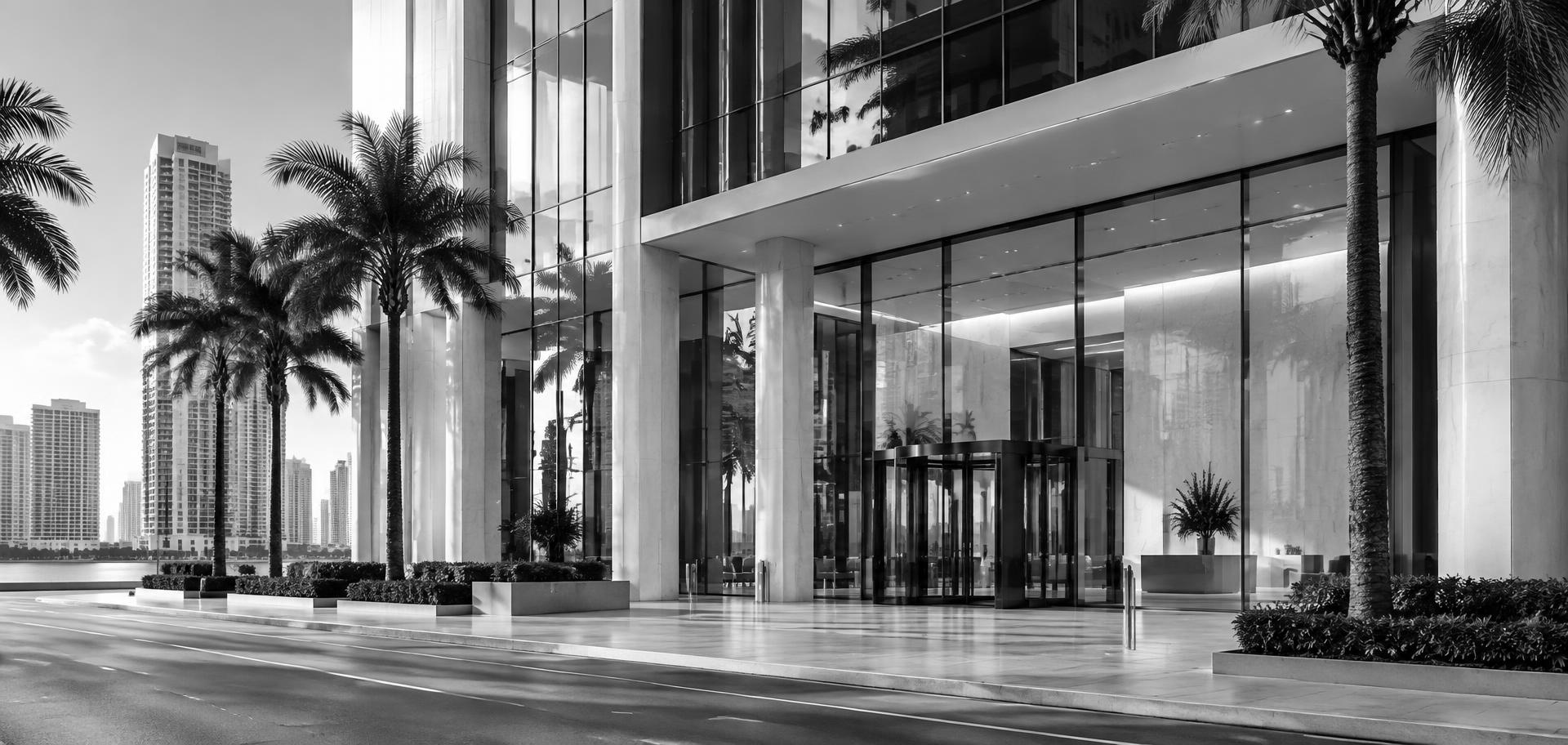 Edificio financiero en Miami